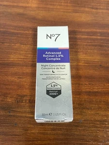 Concentrado nocturno complejo No7 Advanced Retinol 1,5 % 1 oz - Imagen 1 de 5