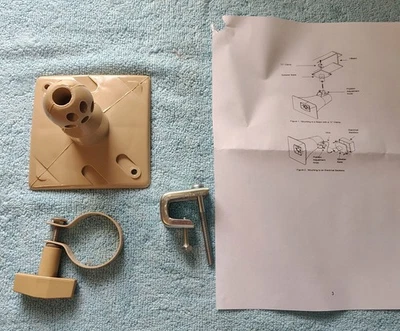 Altavoz de bocina Valcom Loud Paging original beige montaje de plástico con abrazadera de haz, perilla Foto 1 de 4