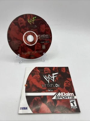 WWF Attitude (Sega Dreamcast) *DISC and MANUAL - Image 1 of 4