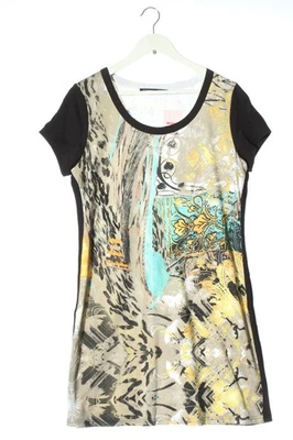 COSIMA A-Linien Kleid Damen Kleid Gr. DE 42 wollweiß-blassgelb-schwarz - Bild 1 von 4