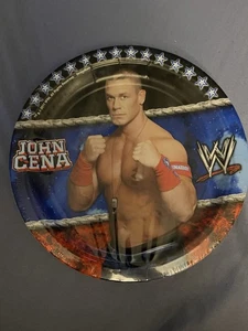 John Cena WWE Teller, Partyware, 4er Set - Bild 1 von 5