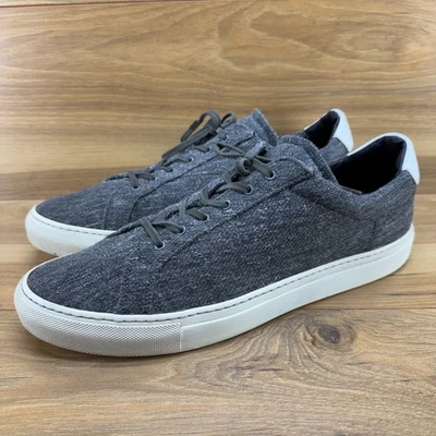 Common Projects Mens Sneakers 12 EU 45 Gray Wool Low Top Shoes - Image 1 of 4