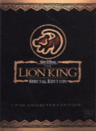 The Lion King (DVD, 2003, 2-Disc Set, Gift Box w/Book and Signed Drawings)