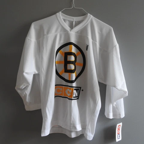 NHL CCM Boston Bruins Hockey Jersey NEW Youth S/M Cover
