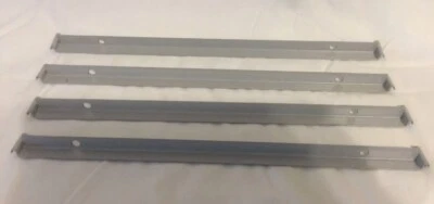 Hon Single Cross Rails for 30"/36" Lateral Files, Gray, 4 Rails (HON919491) - Image 1 of 4