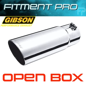 Gibson Performance 500380 Polished Stainless Steel Exhaust Tip 4" Out, 3.5" In. - Picture 1 of 8