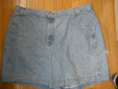 Vintage Riders Blue Jeans Denim Shorts Woman's 22" Waist (39) - Image 1 of 4
