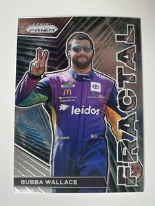 2023 NASCAR Panini Prizm Fractal #F15 Bubba Wallace - Foto 1 di 4