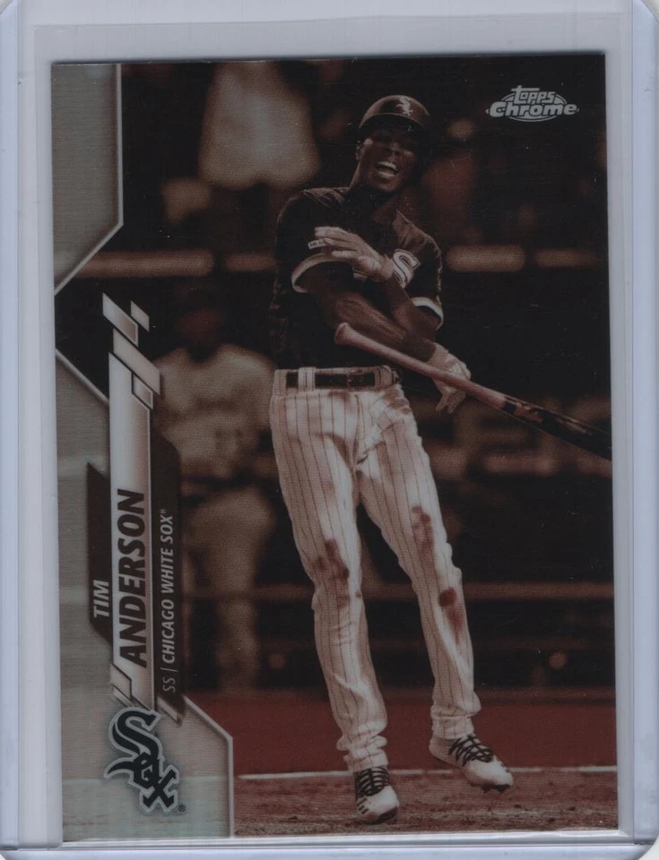 2020 Topps Chrome Sepia Refractor #90 Tim Anderson  - Image 1 of 1