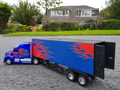 SAMMAR GIFTS Large American Bird Flame Container Truck Lorry 57cmL Radio Remote Control Car