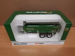 1:32 UNIVERSAL HOBBIES Rolland Rollspeed 6835 Green Trailer UH6392 LTD 1000 Pcs - Picture 1 of 10