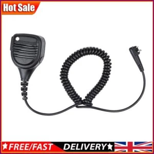 2 Pin Remote Hand Speaker Mic Cable Length 8.2ft (MAX) for Motorola CP200 - Zdjęcie 1 z 10