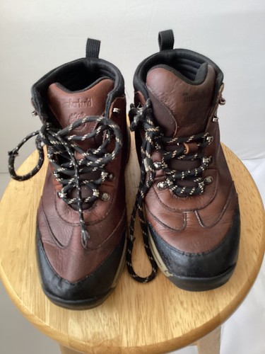 Stivali Timberland unisex in pelle premium per bambini taglia 3 5