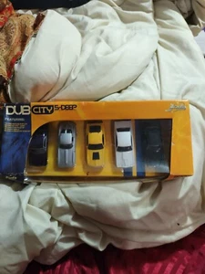 Jada Dub City 5 Deep Mustang GTO ChevelleSS Impala Corvette 510 Die Cast Set... - Picture 1 of 12