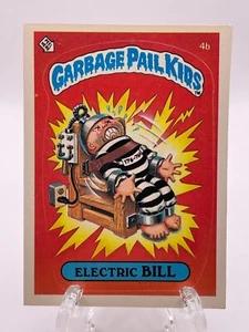 1985 Topps GARBAGE PAIL KIDS Series 1 #4b Electric Bill - Picture 1 of 2