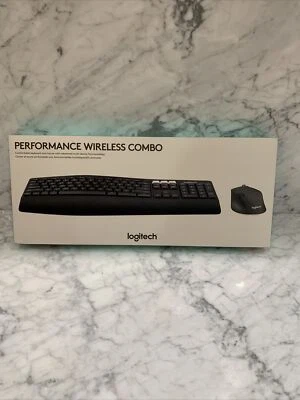 Logitech - Performance Full-size Wireless Keyboard and Mouse Combo NEW - Image 1 of 4