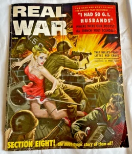 Real War Vintage Magazine Vol. 1 #4 1958 - Picture 1 of 21