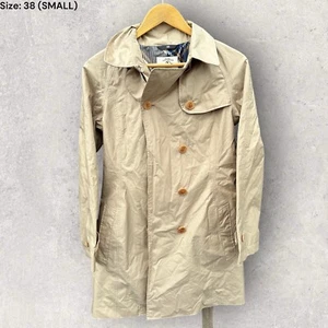 AIGLE womens Trenchcoat Beige Size 38 - Picture 1 of 6
