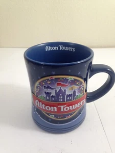 Alton Towers Resort 3d Mug Theme Park Ceramic Souvenir Merlin 2008 embossed - Picture 1 of 8