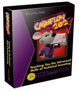 Rich Dad Cashflow 202 Board Game Robert Kiyosaki Investing Guide Card Monopoly - Picture 1 of 2
