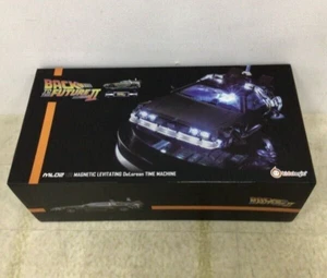 Back To The Future Part II 1/20 Magnetic Floating DeLorean Time Machine USED F/S - Picture 1 of 10