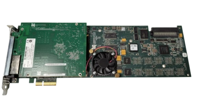 Dialogic NMS CG6565E DB 4TE PCIe x4 CG Series Media Board 2035-51239 Rev.50 - Image 1 of 4