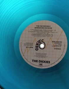 The Dickies - The Incredible Shrinking Dickies UK 1979 A&M Translucent Vinyl LP - Bild 1 von 4