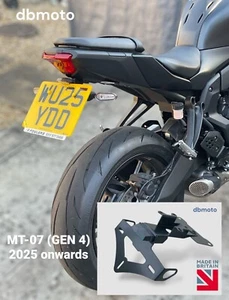 GEN4 *Plug&Play* Yamaha MT-07 Tail Tidy.  2025 2026.  Fender Eliminator. MT07. - Picture 1 of 11