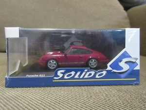 1:43 Solido Porsche 911 964 RS Purple Star Ruby RAR! - Bild 1 von 9
