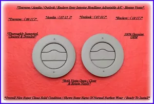 2009-2017 Chevrolet Traverse Overhead Roof AC Heater Air Vent Trim Cover OEM - Foto 1 di 2