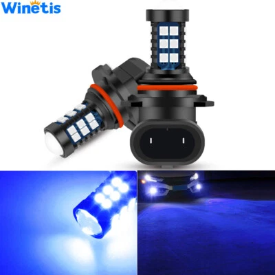 2X HB4 9006 10000K Blue LED Bulbs SMD 3030 Fog Driving Light DRL Super Bright - Image 1 of 4