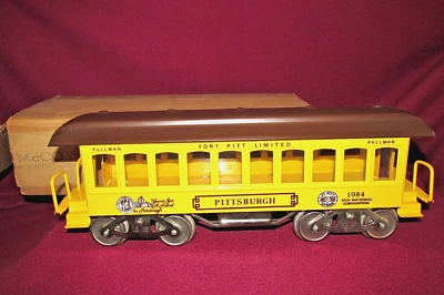 VAGÓN DE PASAJEROS MCCOY PULLMAN PITTSBURGH 1984 COCHE DE CONVENCIÓN, CALIBRE ESTÁNDAR Foto 1 de 4