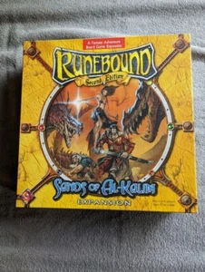 FFG Runebound 2nd Ed: Sands of Al-Kalim Expansion 2007 Preowned never played - Picture 1 of 3