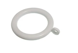 New 400 X Curtain Rod Rings Fixed Eyelet Id 37mm Fits Poles Up To 30mm Dia. - O - Picture 1 of 1