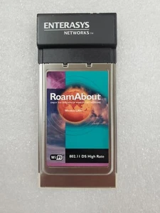 Enterasys Networks Wireless LAN PC Card WIFI 802.11 DS for Laptop / Handheld - Picture 1 of 1