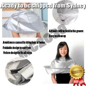 MESS FREE Barber Salon Home Hair Cutting Hairdressing cape dying hair cloak Cut - Picture 1 of 2