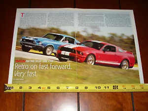 2007 CARROLL SHELBY GT500 ORIGINAL ARTICLE - Picture 1 of 3