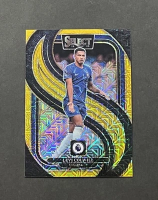2024-25 Panini Select EPL #181 Levi Colwill Mezzanine Gold Mojo Prizm /10 - Image 1 of 4