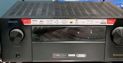 Mint - Denon AVR-X6300H 11.2 Channel Full 4K Ultra HD AV Receiver Working  - Image 1 of 2