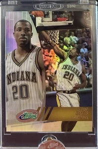 2002 ETopps Basketball, Fred Jones, Indiana Pacers, #34 - SP/2000, In Hand. - Picture 1 of 2