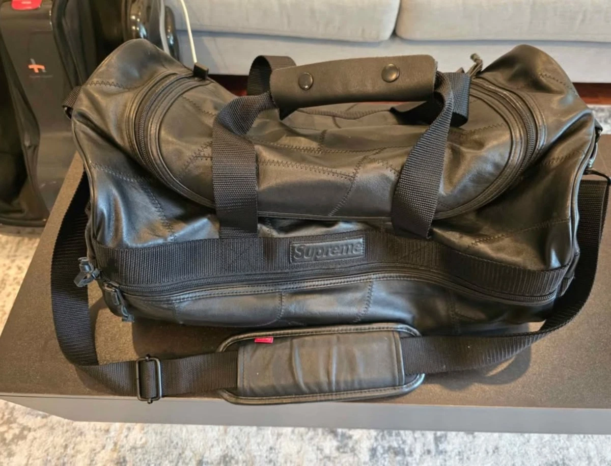 Supreme Leather Duffle Bags for Men for sale | eBay