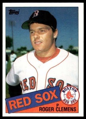 Topps Roger Clemens 1985 novato #181 Foto 1 de 2