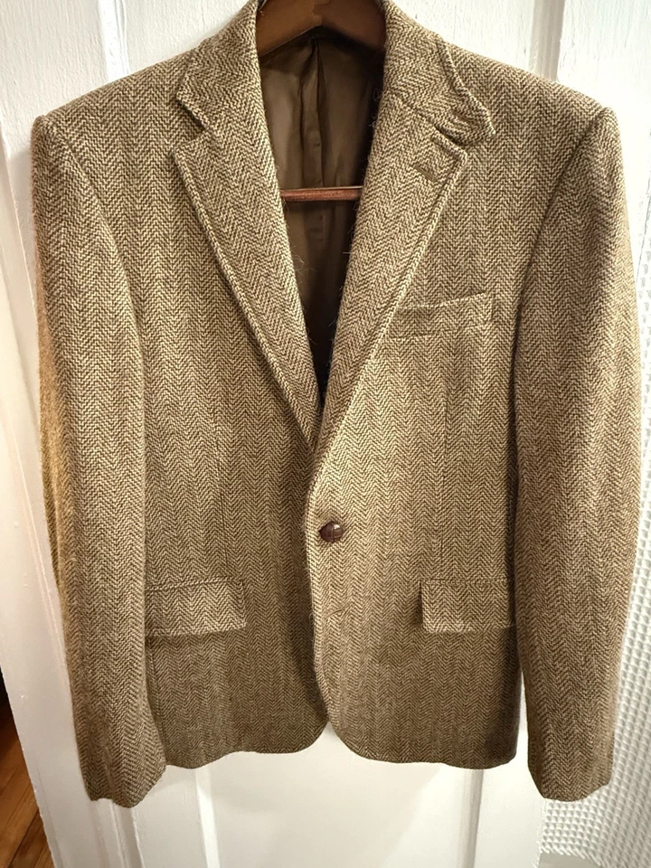 Chaqueta Polo Ralph Lauren Herringbone Tweed -38R  Foto 1 de 4