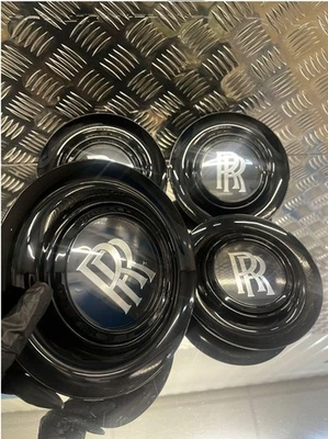 183mm Rolls-Royce Floating Wheel Centre Cap Set (4PCS) - Image 1 of 4