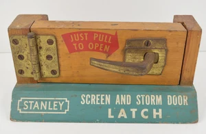 Stanley Screen Storm Türriegel Verkäufer Muster Thekenaufsatz Vitrinenmodell SCHÖN! - Bild 1 von 13