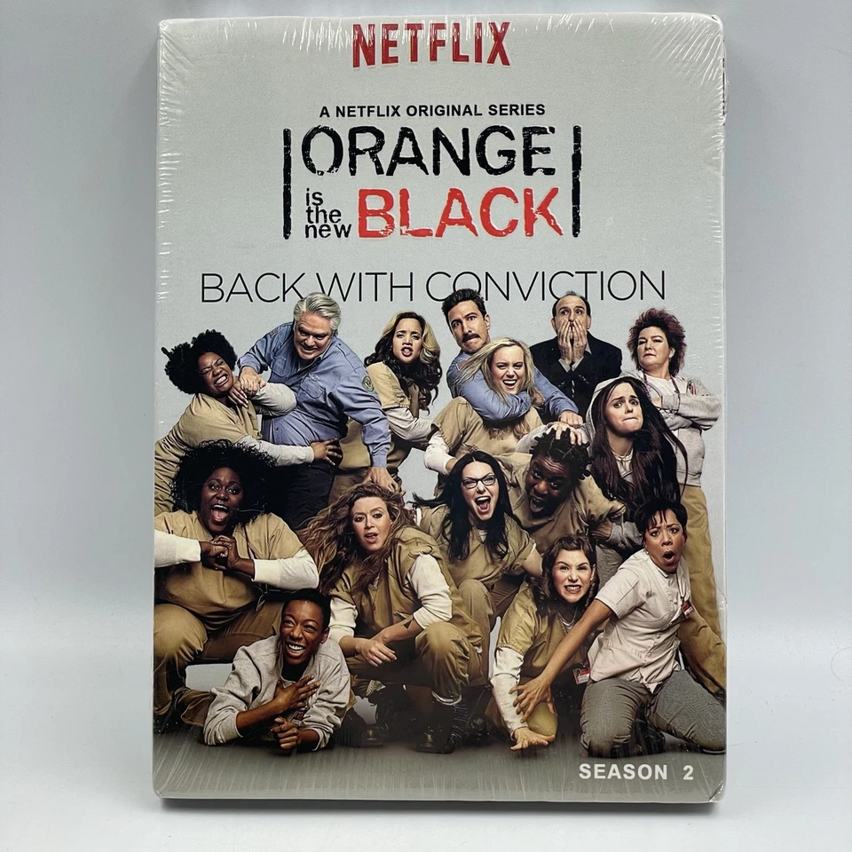 Orange Is The New Black [DVD] Season Two • New & Sealed  **US Import Region 1** - Image 1 of 2