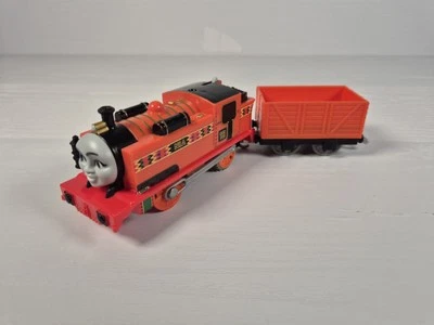 Tren Motorizado Trackmaster Nia & Truck Thomas And Friends 2013 Preloved Mattel  Foto 1 de 4