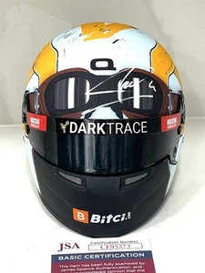 Minicasco oficial 1:2 firmado a mano Lando Norris McLaren Fórmula 1 F1 certificado JSA - Imagen 1 de 3