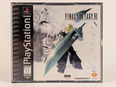 Final Fantasy VII 7 (Sony PlayStation, 1997) PS1 ➡️CIB  -Tested - Excellent 📀s! - Image 1 of 4