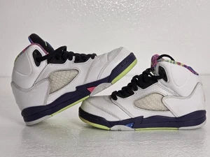 Nike Air Jordan 5 Retro DB3026-100 Bel-Air Fresh Prince Sneakers Shoes Size 13C - Picture 1 of 8